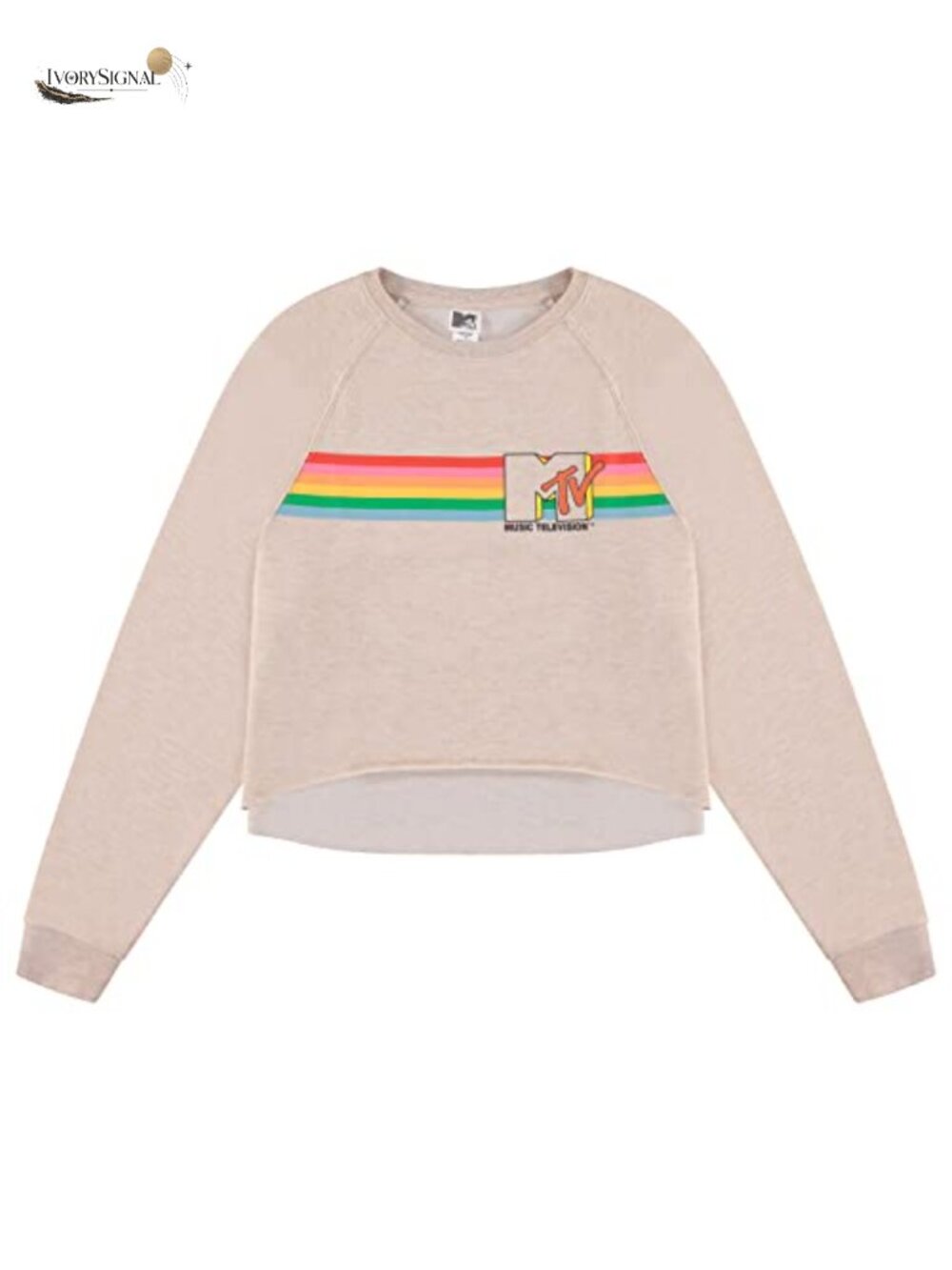 Vintage 90s Graphic Raglan Sweatshirt, Fleece Pullover